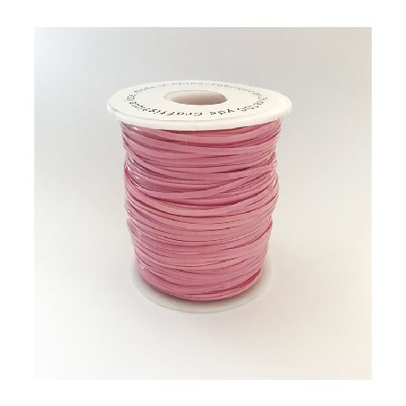 Fils à Scoubidou ROSE 100 verges (91m)