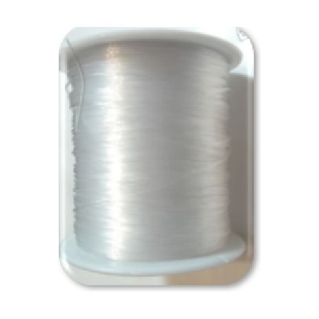 Fils de Nylon extensible Transparent 1mm 100m par rouleau