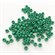 Perles de plastique Pony Opaque, VERT NOEL 1000/pqt