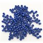 Perles de plastique Pony Opaque, BLEU ROYAL 9mm 1000 / pqt