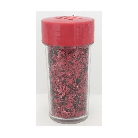 Paillettes en particules ROUGE salière 21g Supérieur