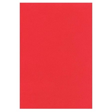 Feuilles mousse couleurs ROUGE 9"X12" - Unité