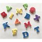 Formes mousse ALPHABET (Autocollants) 78 / pqt