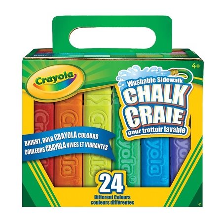 Craies de Trottoir Crayola - 24 / Bte