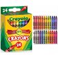 Crayons de cire Crayola - 24 / Bte