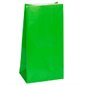 Sacs de papier couleur VERT - 12 / Pqt