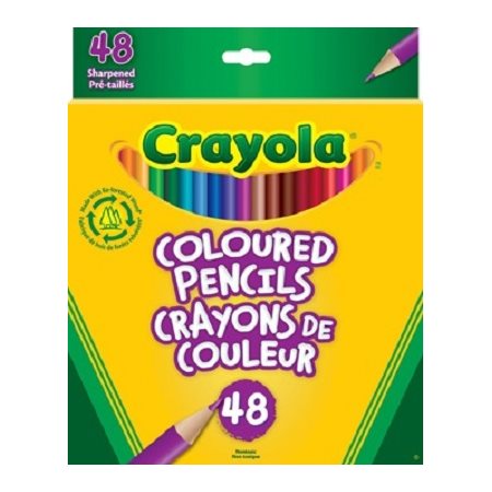 Crayons de couleur Crayola - 48 / Bte