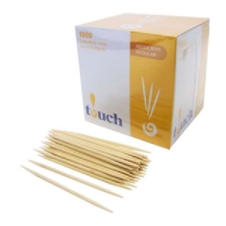 Cure-Dents ronds, Bois naturel 1000 / Bte