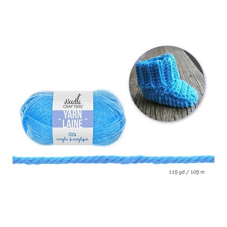 Laine Needle Crafters BLEU PÂLE 50g