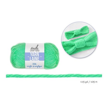 Laine Needle Crafters VERT MENTHE 50g