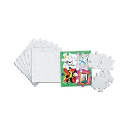 Puzzles (casse-tête) blanc à décorer