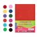 Carton 2 plis couleurs assorties, 9"X12" 48/pqt