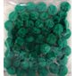 Pompons VERTS 3 / 4" (19mm) 55 / pqt