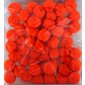 Pompons ORANGES 3 / 4" (19mm) 55 / pqt