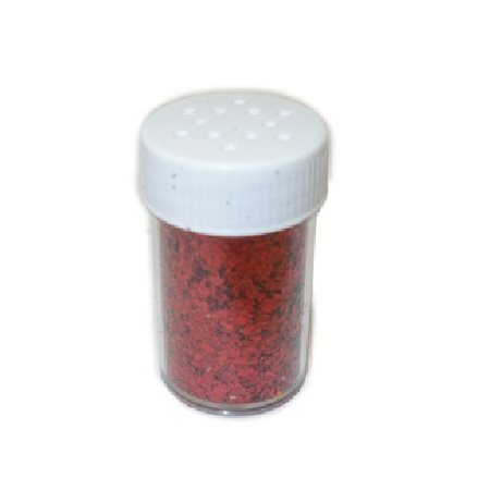 Paillettes en particules ROUGE Salière 12g