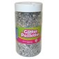 Paillettes en particules ARGENT Salière 112g Économique