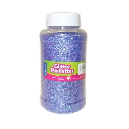 Paillettes en particules VIOLET Salière 454g Économique