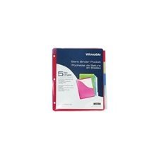 Slant Binder Pockets with Tabs